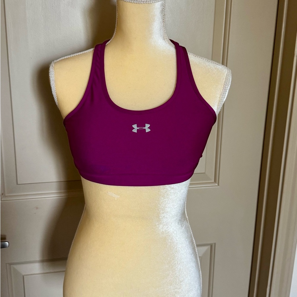 Under Armour Women's Magenta Sports Bra
